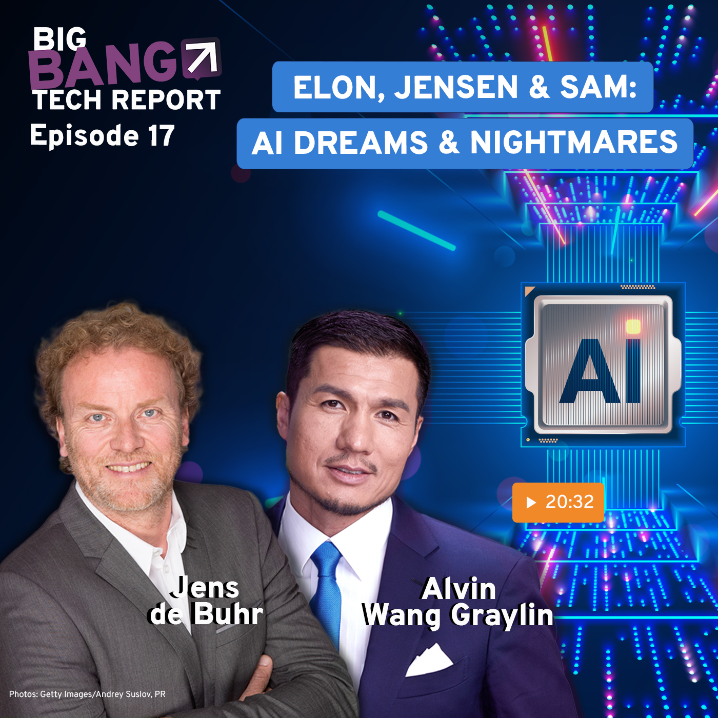 Thumbnail der 17. Episode des BIG BANG TECH REPORT Podcast