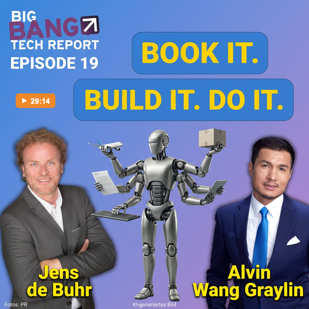 Thumbnail der 19. Episode des BIG BANG TECH REPORT Podcast