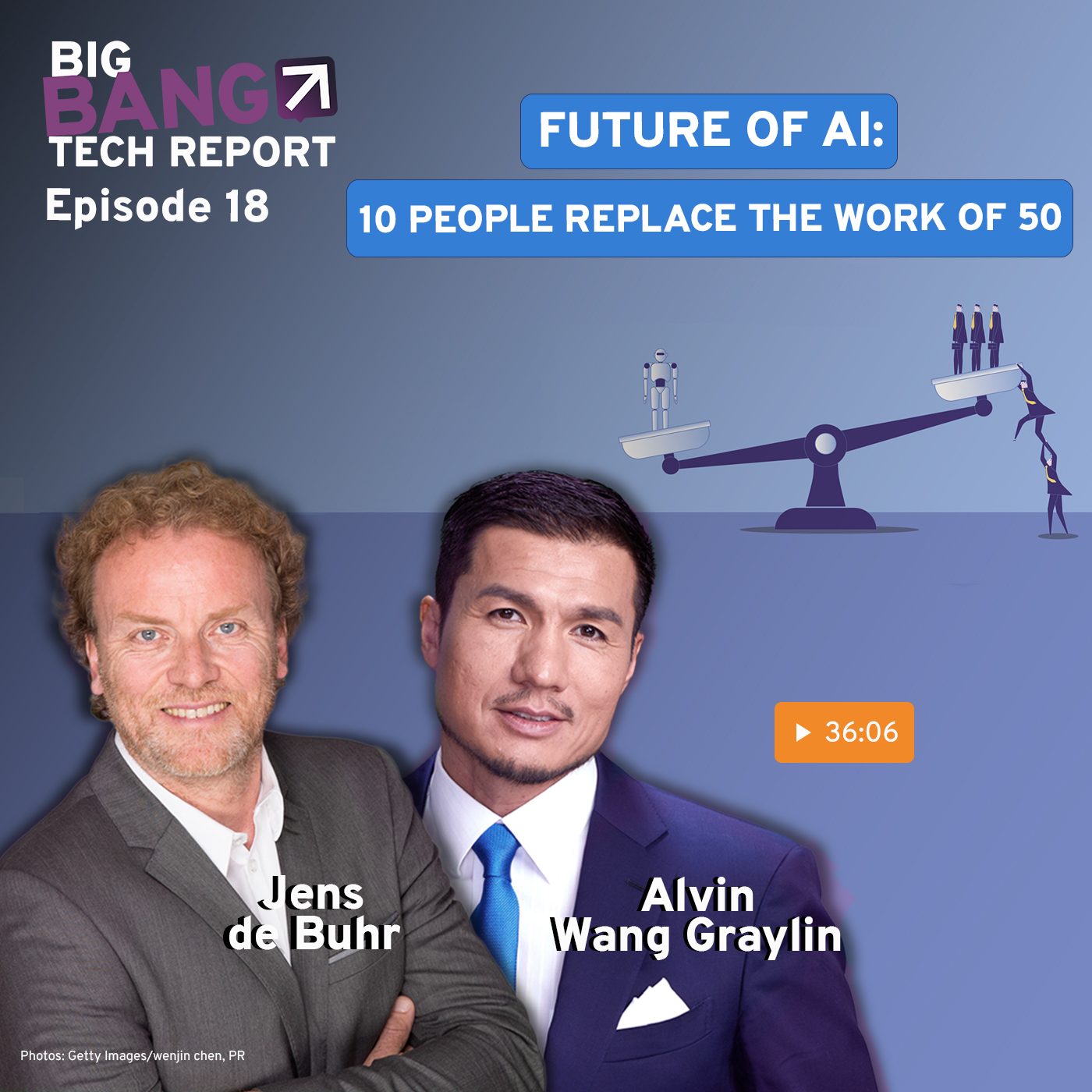 Thumbnail der 18. Episode des BIG BANG TECH REPORT Podcast