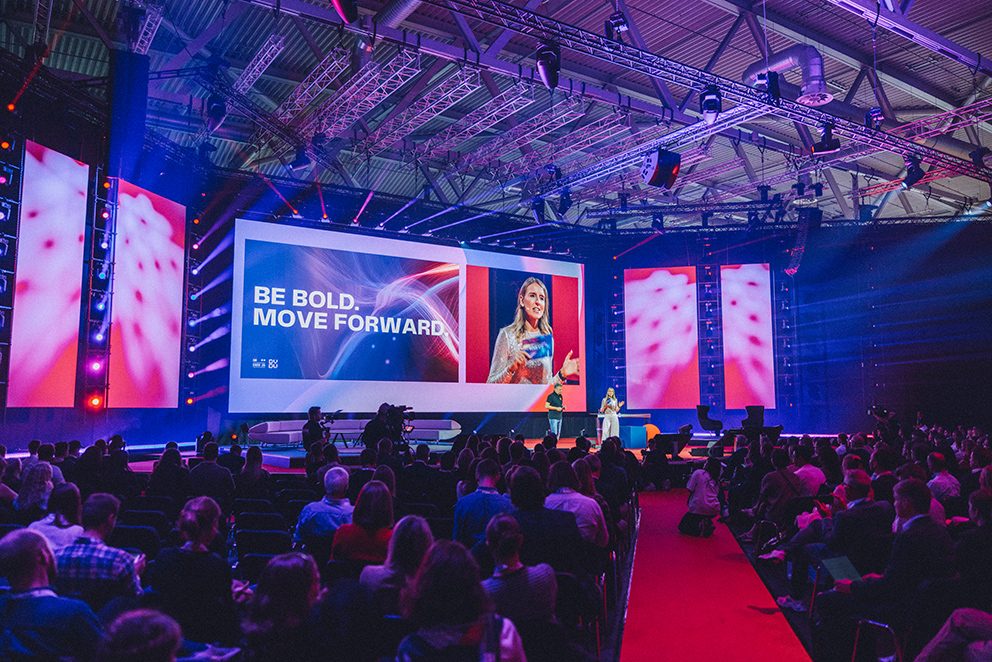 Bühnenbild der DMEXCO