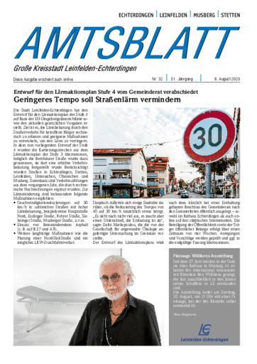 Ausgabe 32/2025 lesen