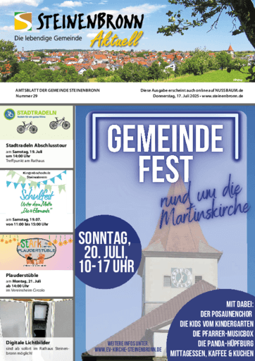 Ausgabe 29/2025 lesen