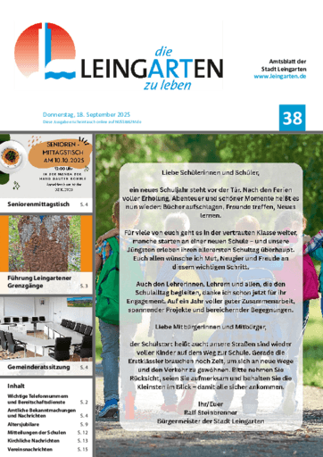 Ausgabe 38/2025 lesen