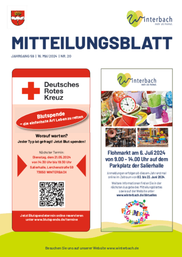 Ausgabe 20/2024 lesen