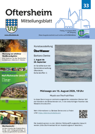 Ausgabe 33/2025 lesen