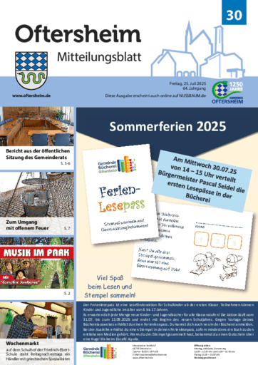 Ausgabe 30/2025 lesen
