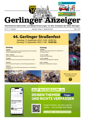 Ausgabe 37/2025 lesen
