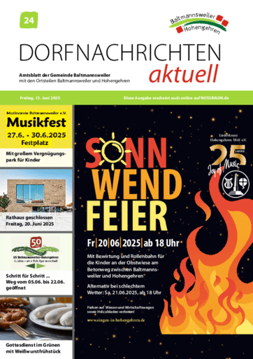 Ausgabe 24/2025 lesen