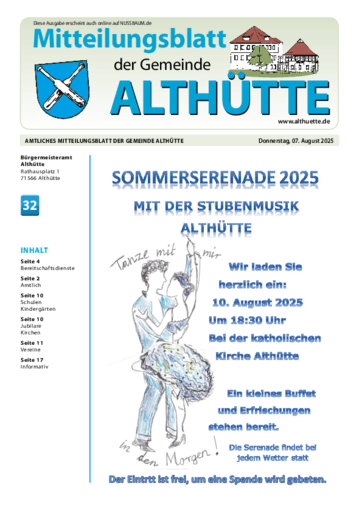 Ausgabe 32/2025 lesen