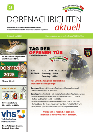 Ausgabe 28/2025 lesen