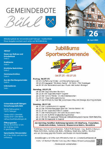 Ausgabe 26/2025 lesen