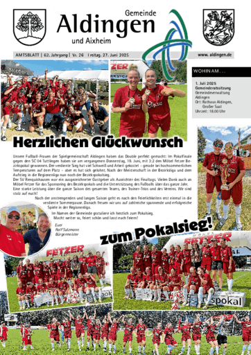 Ausgabe 26/2025 lesen