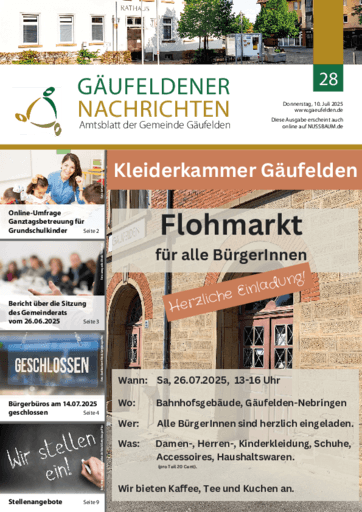 Ausgabe 28/2025 lesen