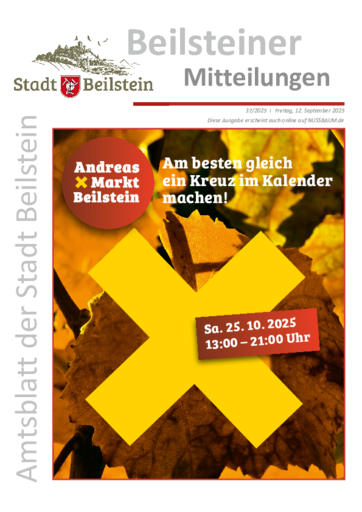 NUSSBAUM+ Premium - Beilsteiner Mitteilungen – Amtsblatt der Stadt Beilstein