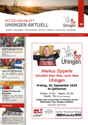 Ausgabe 38/2025 lesen