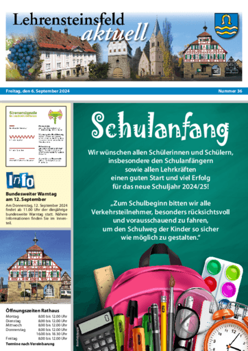 Ausgabe 36/2024 lesen