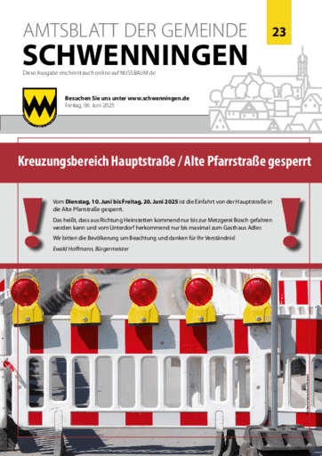 Ausgabe 23/2025 lesen