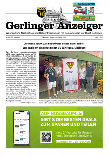 Ausgabe 33/2025 lesen