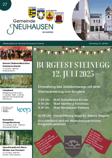 Ausgabe 27/2025 lesen