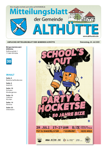 Ausgabe 30/2025 lesen