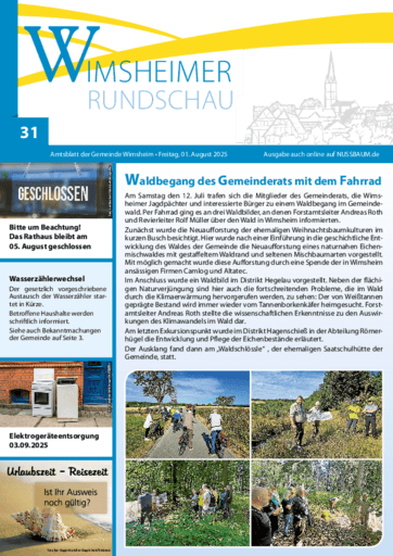 Ausgabe 31/2025 lesen