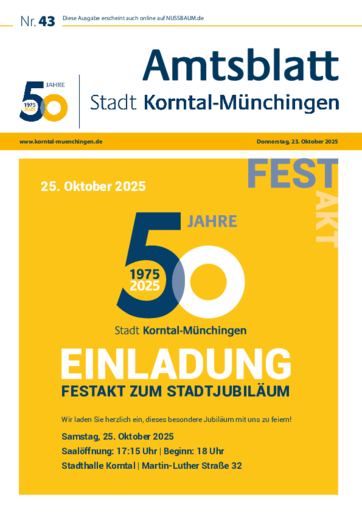 Ausgabe 43/2025 lesen