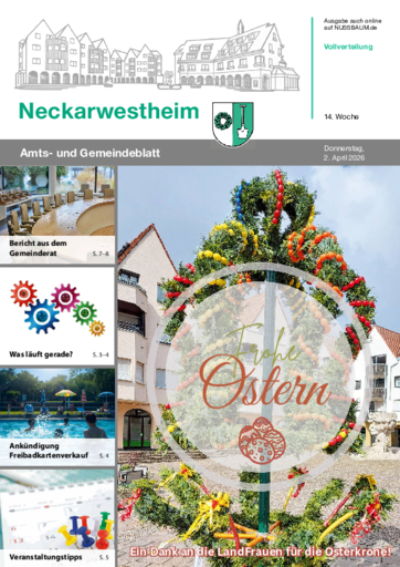 NUSSBAUM+ Premium - Amts- und Gemeindeblatt Neckarwestheim