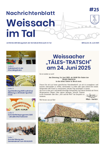Ausgabe 25/2025 lesen