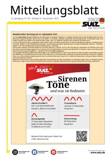 Ausgabe 36/2025 lesen