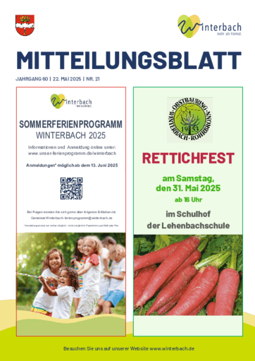 Ausgabe 21/2025 lesen