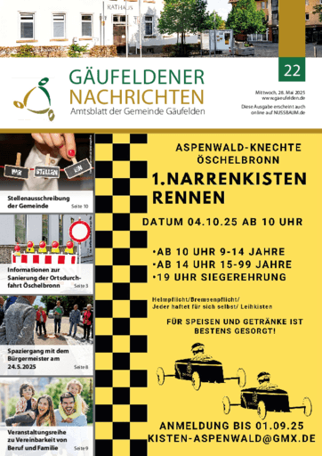 Ausgabe 22/2025 lesen