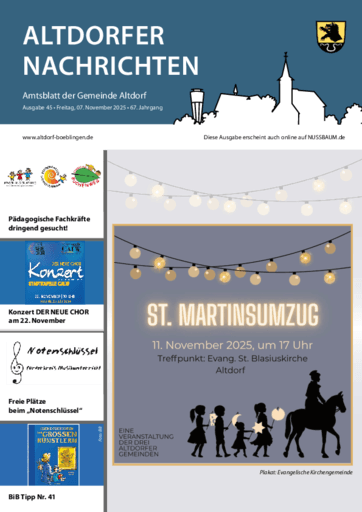 Ausgabe 45/2025 lesen