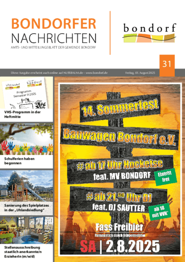 Ausgabe 31/2025 lesen
