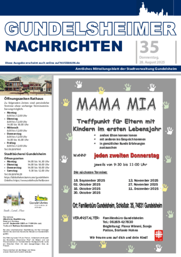 Ausgabe 35/2025 lesen