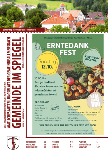 Ausgabe 40/2025 lesen