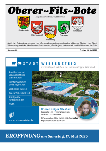 Ausgabe 20/2025 lesen