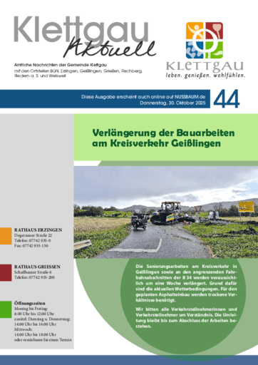 Ausgabe 44/2025 lesen