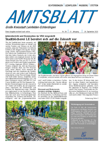 Ausgabe 39/2025 lesen