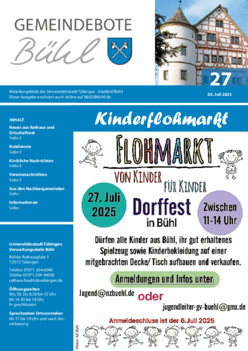 Ausgabe 27/2025 lesen