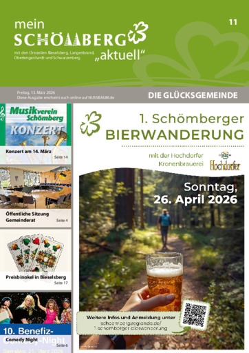 NUSSBAUM+ Premium - mein Schömberg "aktuell"