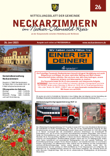 Ausgabe 26/2025 lesen