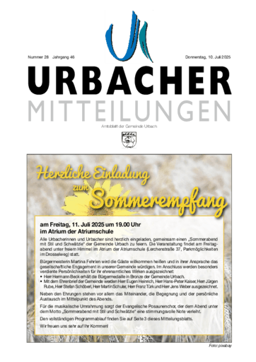 Ausgabe 28/2025 lesen