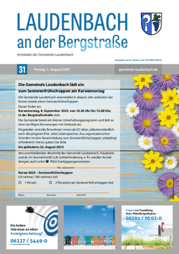 Ausgabe 31/2025 lesen