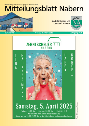 Ausgabe 13/2025 lesen