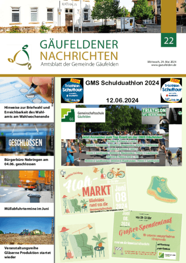 Ausgabe 22/2024 lesen