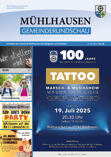Ausgabe 29/2025 lesen