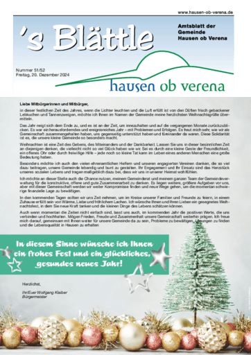 Ausgabe 51/2024 lesen