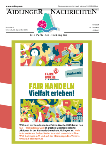 Ausgabe 36/2025 lesen