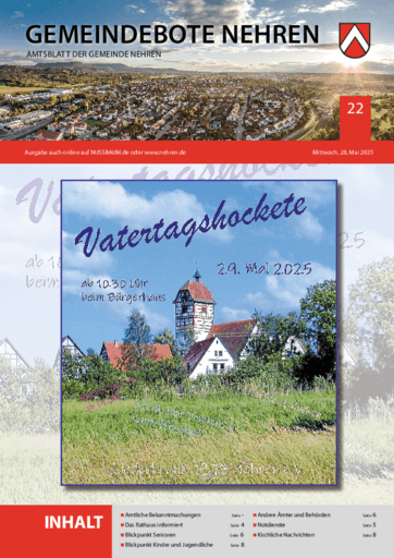 Ausgabe 22/2025 lesen