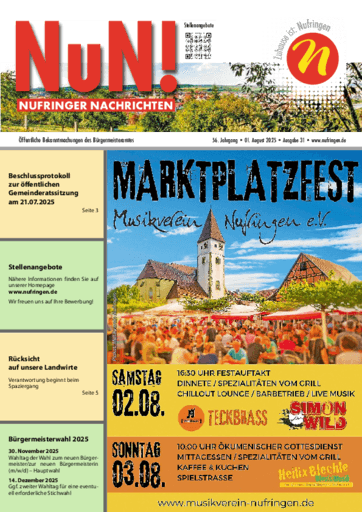 Ausgabe 31/2025 lesen